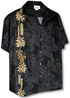Turtle Tiki Surfboard Panel Shirt
