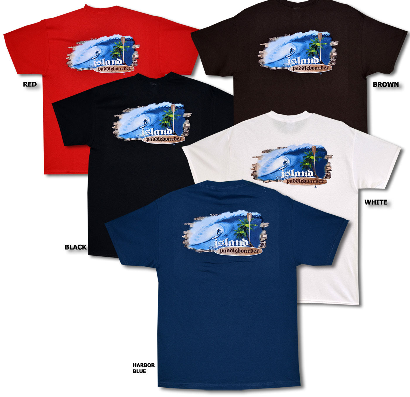 Island Paddle Boarder T-Shirt