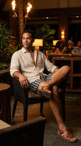Palaka Plantation Paniolo Men's Shorts — Men's Shorts — MauiShirts (view 7)