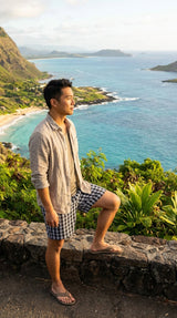 Palaka Plantation Paniolo Men's Shorts — Men's Shorts — MauiShirts (view 6)