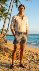 Palaka Plantation Paniolo Men's Shorts — Men's Shorts — MauiShirts (view 3)