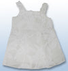 Palm Trees White Girl's Lei Neck Fare Dress