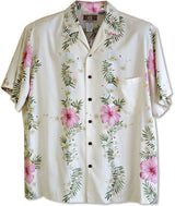 Paradise Lei Men's made in Hawaii Rayon Shirt