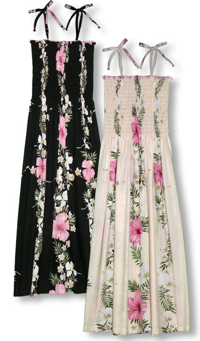 Paradise Lei Smocked Tube Dress