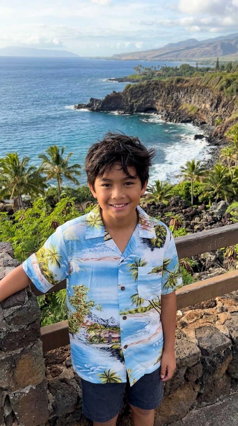 RJC Boys Paradise Island Surf Shirt