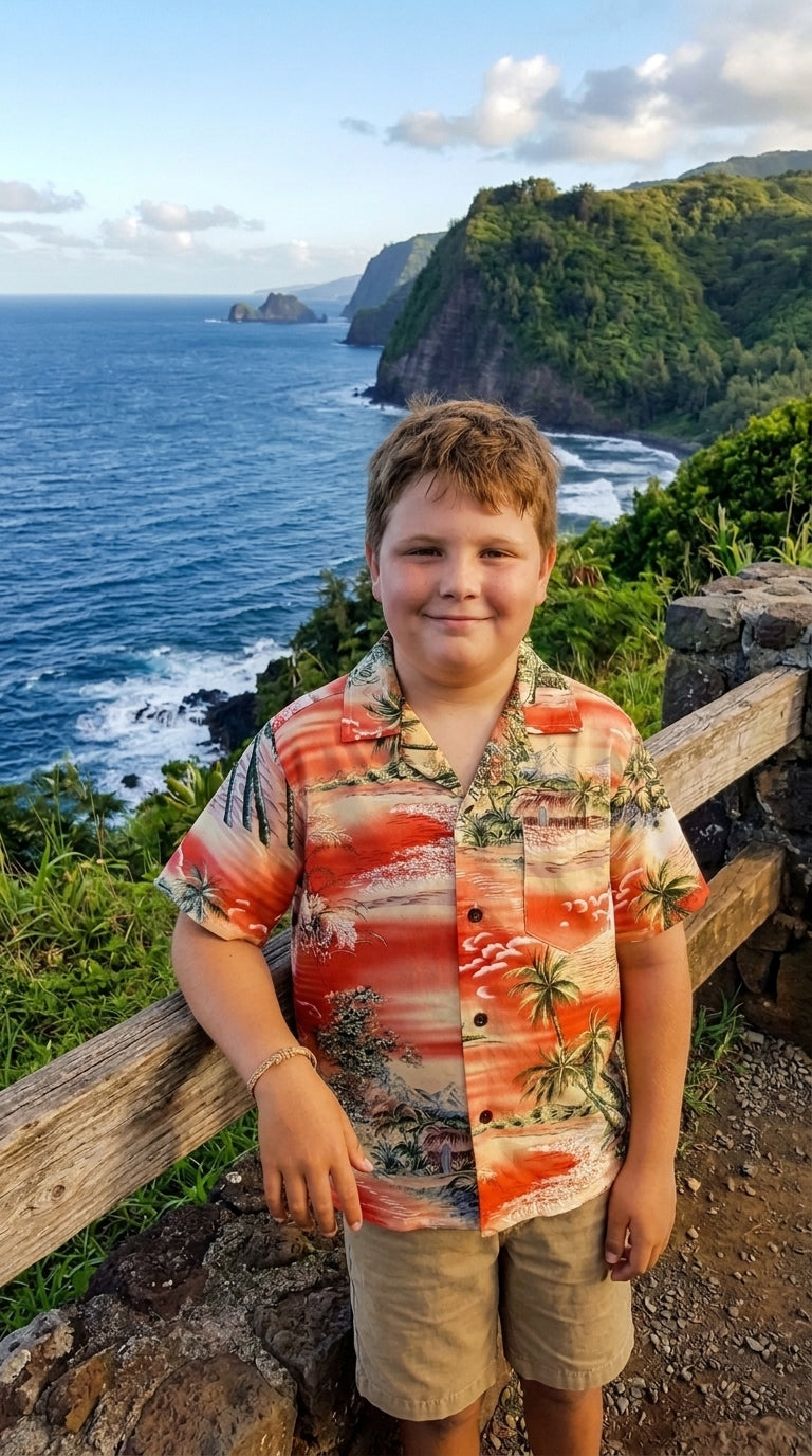RJC Boys Paradise Island Surf Shirt
