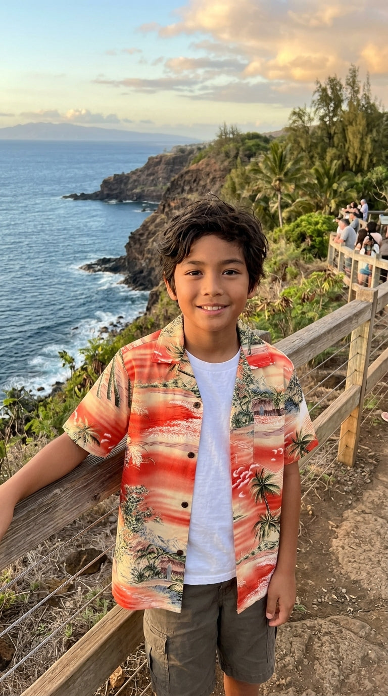 RJC Boys Paradise Island Surf Shirt
