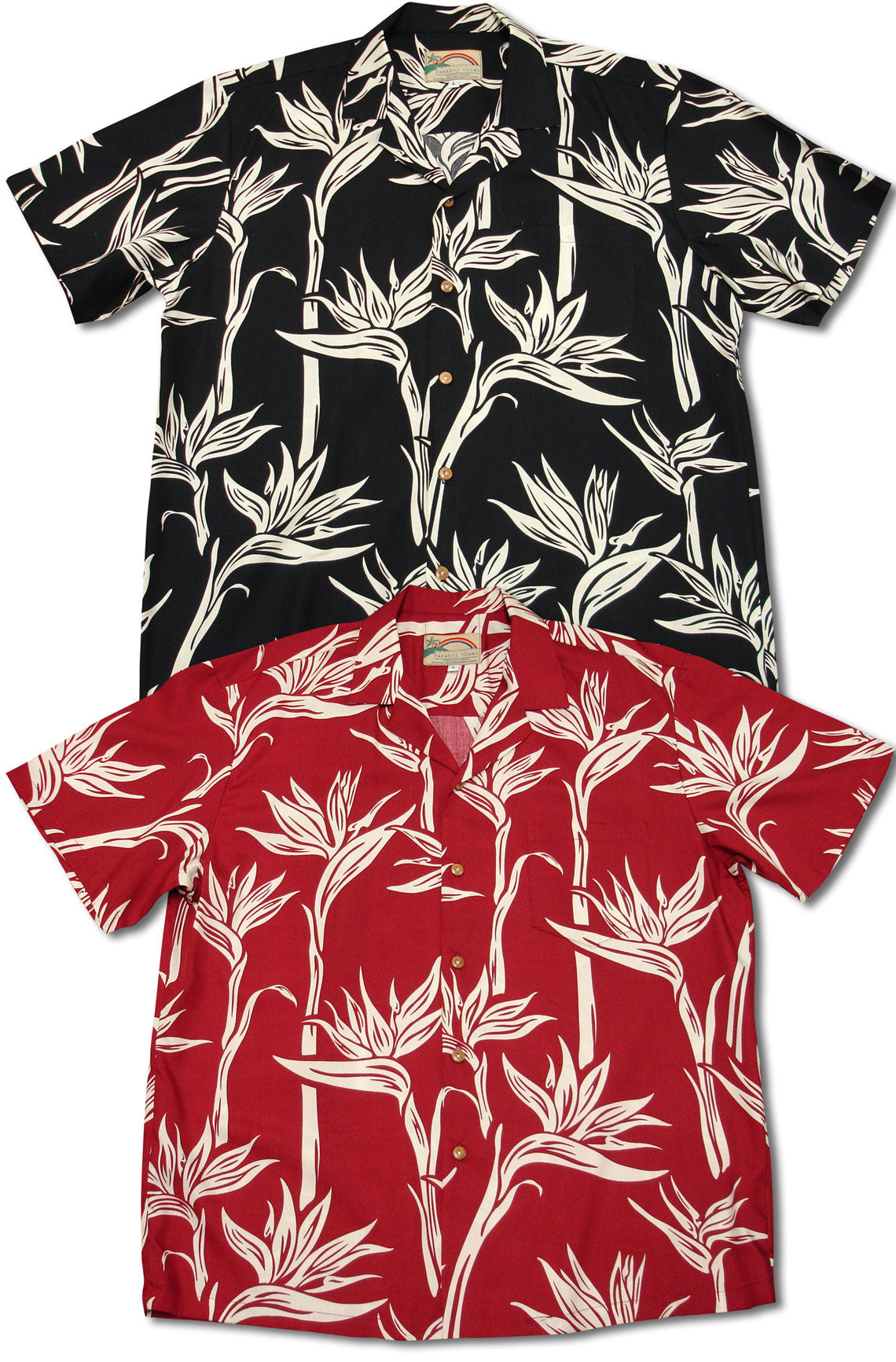 Hibiscus Pareau men's paradise found shirt