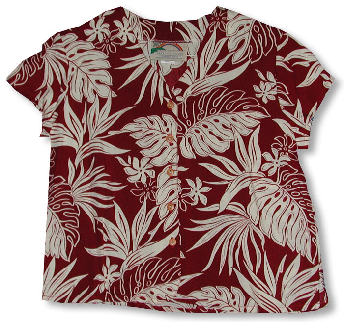 Pareo Paradise Collarless Blouse