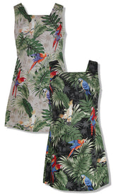 Parrots Monstera Petite Women's A-Line Dress