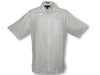 Pavilion Men's Weekender Wedding White Linen Shirt
