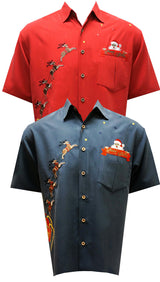 Peekaboo Santa Christmas shirt