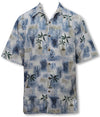 Petro Tapa Ancient Petroglyphs Men's Cotton Aloha Shirt
