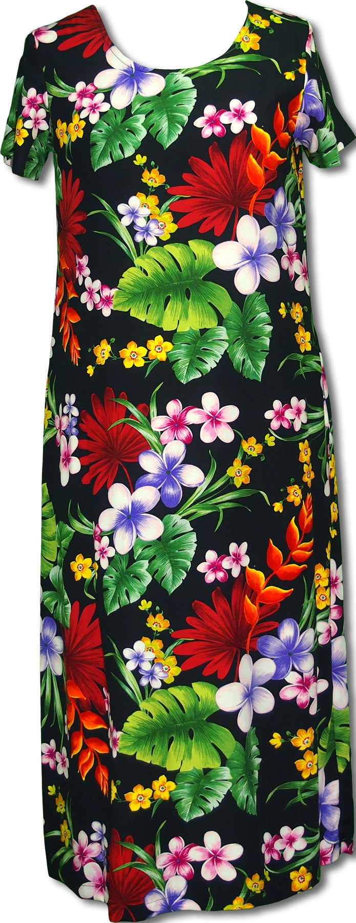 Phantasmagorical Floral Dress with Pockets