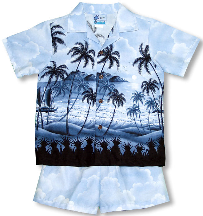 Pineapples View Boy's 2pc