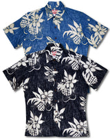 Ukulele Pineapple Businessman's Reverse Cotton