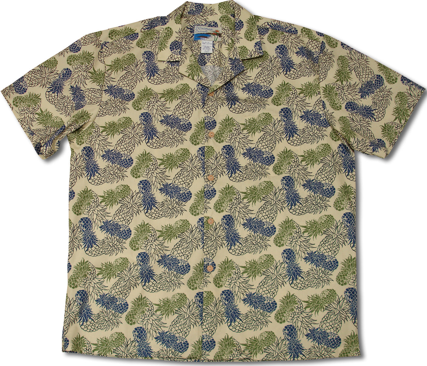 Pineapples Waimea Casuals Men's