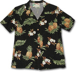 Pineapples women's rayon shirt