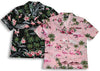 Pink Flamingo Hibiscus Women's Camp