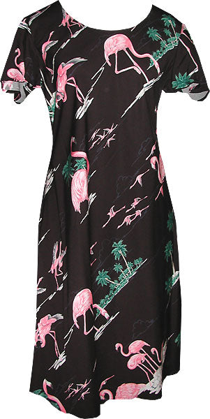 Pink Flamingo Original A Line Cap Sleeve Dress