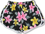 Plumeria Dreams Girl's Volley Shorts