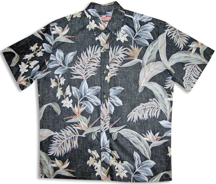 Plumeria Garden Men's Reverse Shirt