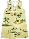 Plumeria Island Girl's Key Hole Short Tank