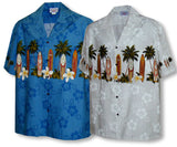 Plumeria Surfboard Men's Chest Band Shirt