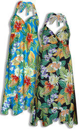 Polynesian Bouquet Empire Halter