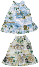 Polynesian Island Halter 2pc