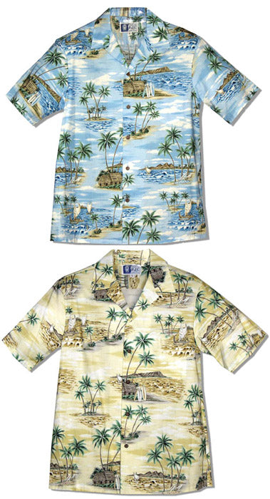 Polynesian Island Men's Shirt
