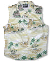 Polynesian Island women's sleeveless cotton