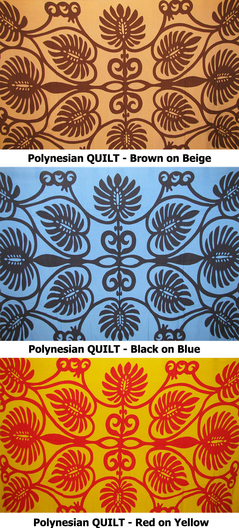 Polynesian Quilt Unisex Full Size Sarong Cover-Up