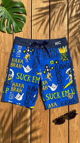 19" Suck Em Up 8 Way Stretch HIC Board Shorts — Boardshorts — HIC (view 8)