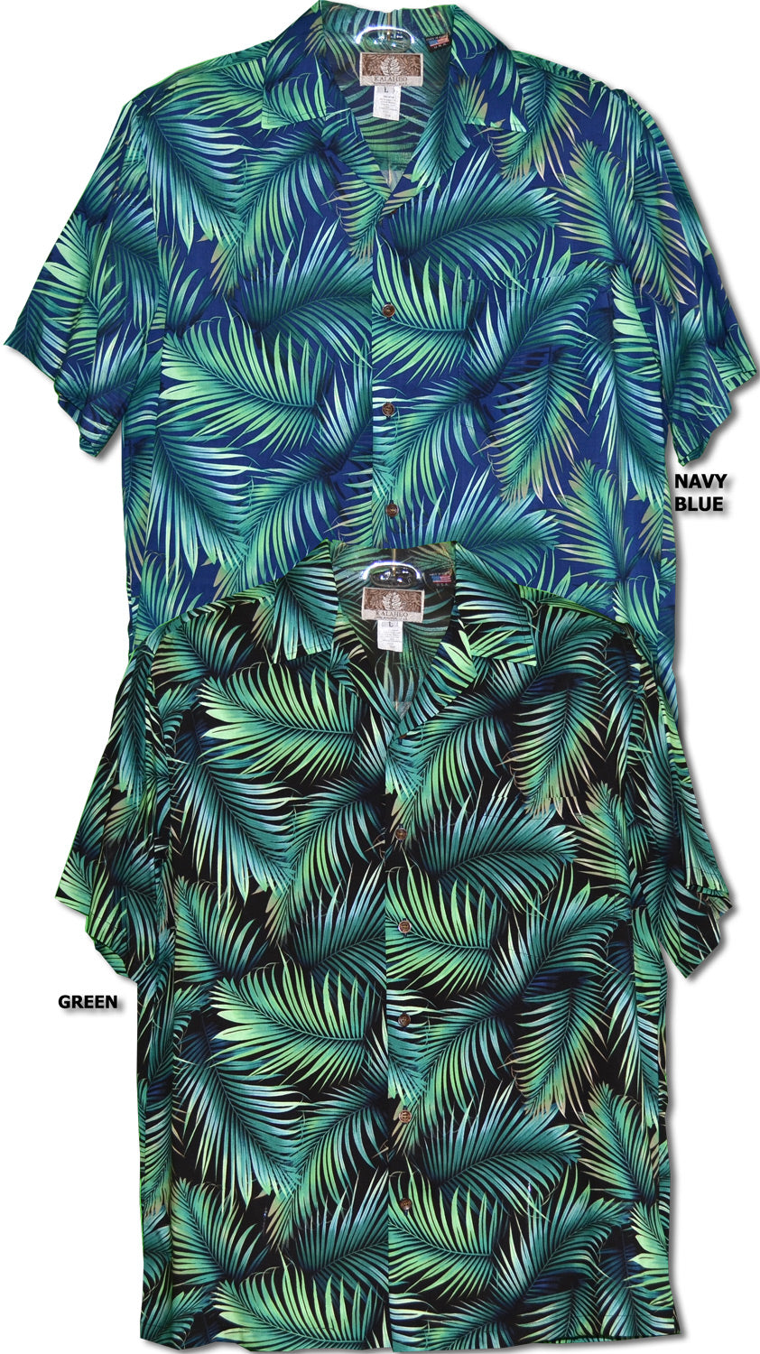 Radiant Leaf Men's RJC made in Hawaii Aloha Shirt
