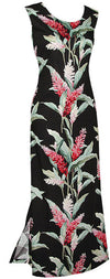 Red Ginger Keyhole Back Slit Tank