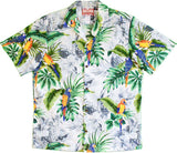 Resting Parrot Hawaiian Mens Shirt