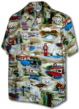 Route 66 Travel Sights Men's Shirt