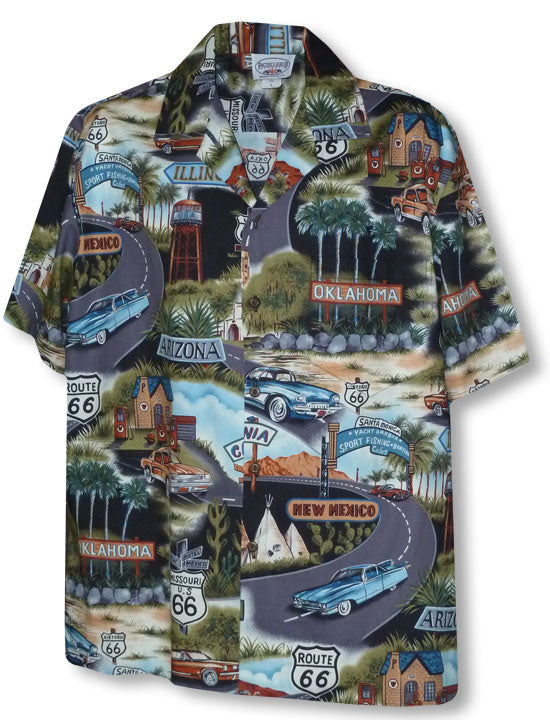 Route 66 Travel States Men's Shirt