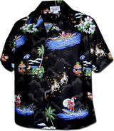 Santa's Hawaii Vacation Women's Shirt
