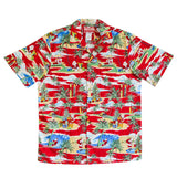 Santas Hawaiian Vacation Christmas Shirt