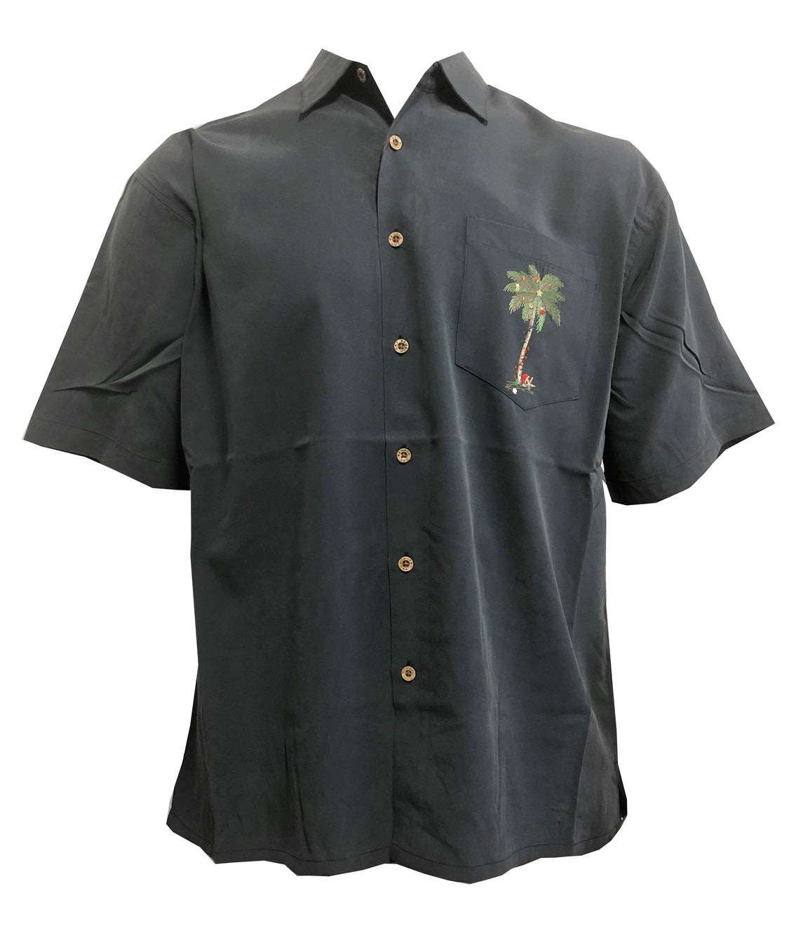 Santas Paradise Tunes Embroidered Shirt