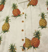 CLOSEOUT Scenic Pineapple Collarless Blouse