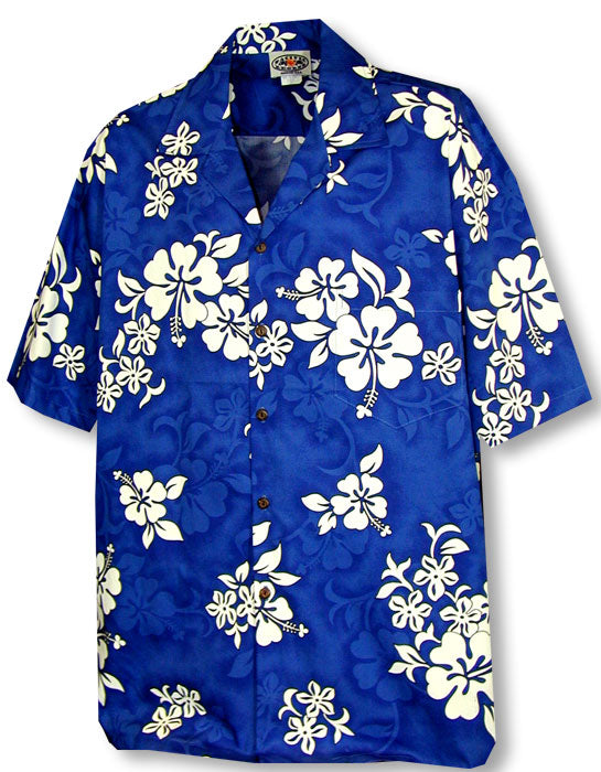 Shadow White Hibiscus Men's