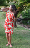 Shell Ginger Women's Short Tank Flared Dress