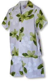 Single Tone Plumeria Boy's 2pc