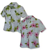 Single Tone Plumeria women�s fitted cotton