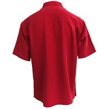 Peekaboo Santa Reindeer Sleigh Pocket — Men's Polyester Shirts — Bamboo Cay (view 11)