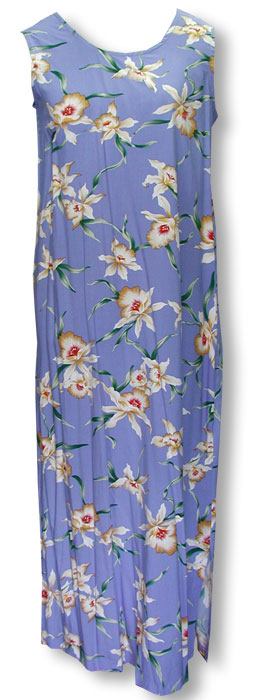 Star Orchid Scoop Neck Slit Tank
