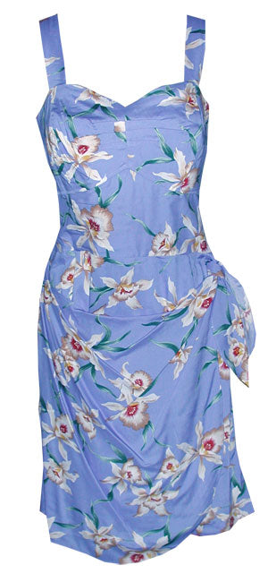 Star Orchid Smocked Back Sarong